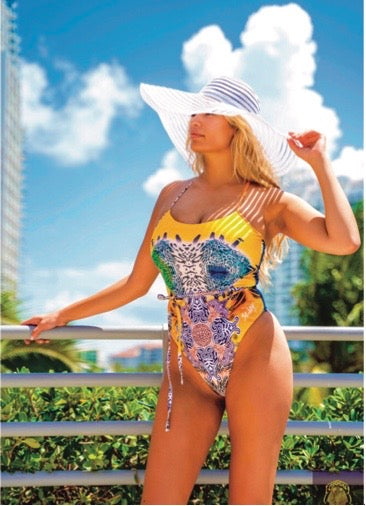 SWAY COSMIC PRINT ONE PIECE SWIM